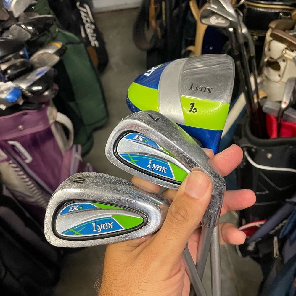 Lynx 3 Pc kids clubs set 
In right Handed